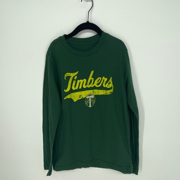 Adidas Portland Timbers Soccer Kids Girls Size Small (8) Long Sleeve Shirt, 511
